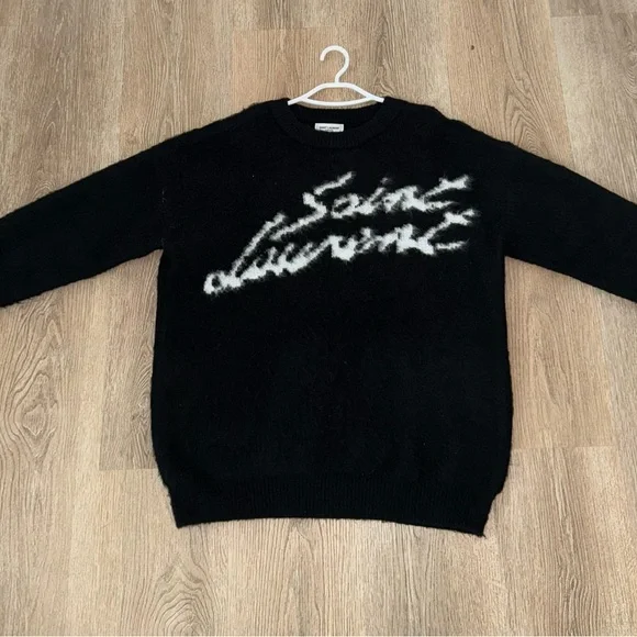 Saint Laurent Black Sweater - Picture 1 of 3